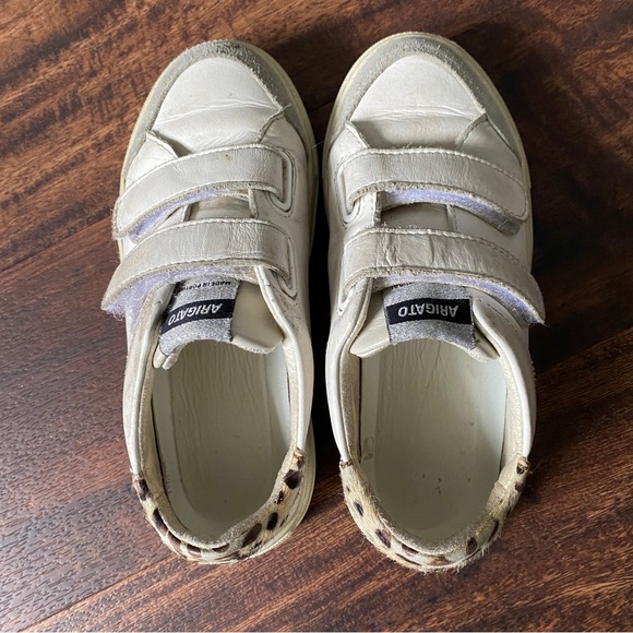 Axel Arigato Clean 90 Triple Animal Sneakers kids size 12 straps - Picture 10 of 10